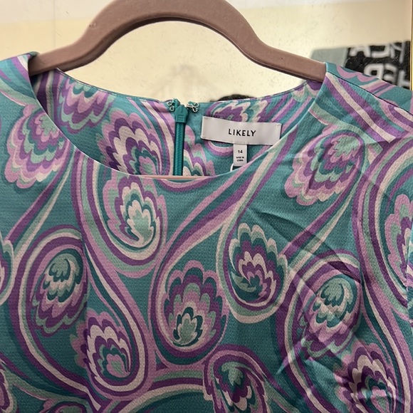 NWT Likely Marullo Printed Dress - Size 14 - Picture 3 of 7